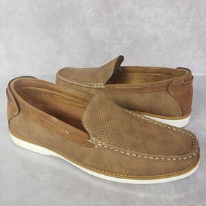 XRAY Loafers Men's 8.5 M Brown Heirloom Slip-on Deck Shoes Faux Leather